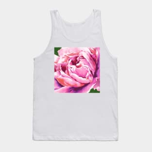 Single Rose Tank Top